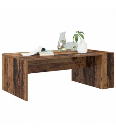 vidaXL Coffee Table Old Wood 95 x 50 x 34 cm Engineered Wood