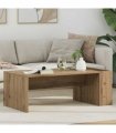 vidaXL Coffee Table Artisan Oak 95 x 50 x 34 cm Engineered Wood