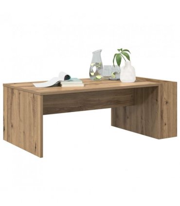 vidaXL Coffee Table Artisan Oak 95 x 50 x 34 cm Engineered Wood