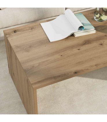 vidaXL Coffee Table Artisan Oak 95 x 50 x 34 cm Engineered Wood