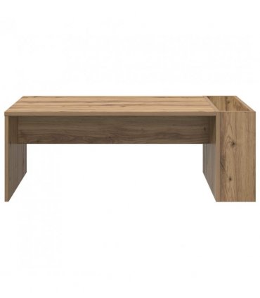 vidaXL Coffee Table Artisan Oak 95 x 50 x 34 cm Engineered Wood