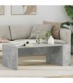 vidaXL Coffee Table Concrete Grey 95 x 50 x 34 cm Engineered Wood