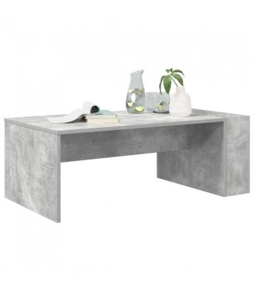 vidaXL Coffee Table Concrete Grey 95 x 50 x 34 cm Engineered Wood