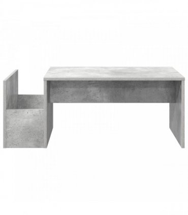 vidaXL Coffee Table Concrete Grey 90 x 45 x 35 cm Engineered Wood