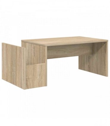 vidaXL Coffee Table Sonoma Oak 90 x 45 x 35 cm Engineered Wood