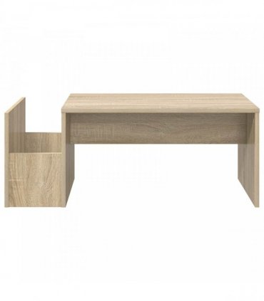 vidaXL Coffee Table Sonoma Oak 90 x 45 x 35 cm Engineered Wood