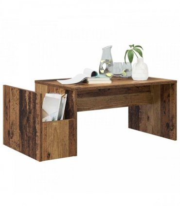 vidaXL Coffee Table Old Wood 90 x 45 x 35 cm Engineered Wood