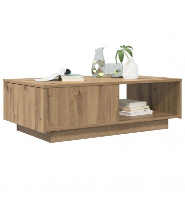 vidaXL Coffee Table Artisan Oak 95 x 55 x 31 cm Engineered Wood