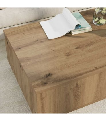 vidaXL Coffee Table Artisan Oak 95 x 55 x 31 cm Engineered Wood