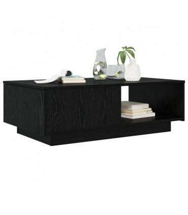 vidaXL Coffee Table Black Oak 95 x 55 x 31 cm Engineered Wood