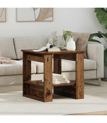 vidaXL Coffee Table Old Wood 51 x 50 x 50 cm Engineered Wood