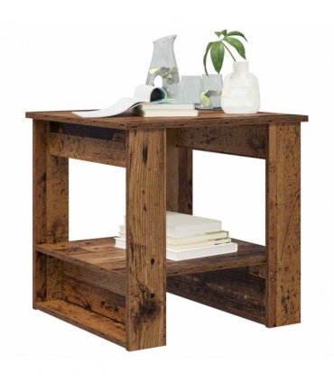 vidaXL Coffee Table Old Wood 51 x 50 x 50 cm Engineered Wood