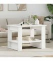 vidaXL Coffee Table White 72 x 50 x 50 cm Engineered Wood