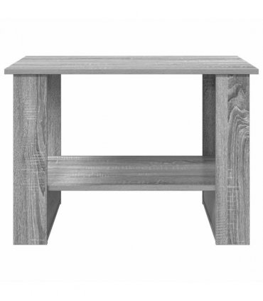 vidaXL Coffee Table Grey Sonoma 72 x 50 x 50 cm Engineered Wood