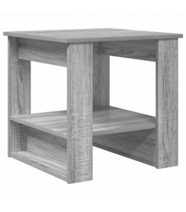 vidaXL Coffee Table Grey Sonoma 51 x 50 x 50 cm Engineered Wood