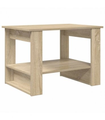 vidaXL Coffee Table Sonoma Oak 72 x 50 x 50 cm Engineered Wood