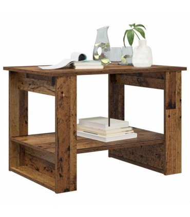 vidaXL Coffee Table Old Wood 72 x 50 x 50 cm Engineered Wood