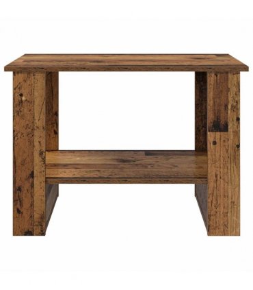 vidaXL Coffee Table Old Wood 72 x 50 x 50 cm Engineered Wood