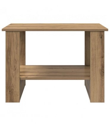 vidaXL Coffee Table Artisan Oak 72 x 50 x 50 cm Engineered Wood