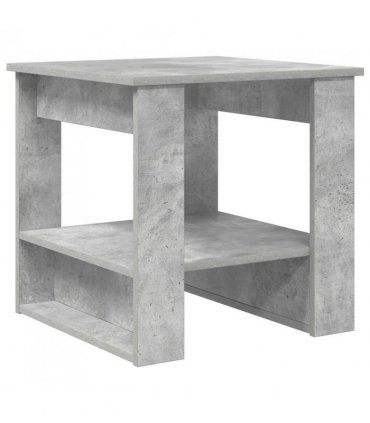 vidaXL Coffee Table Concrete Grey 51 x 50 x 50 cm Engineered Wood