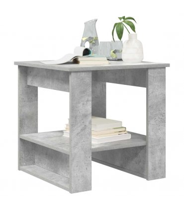 vidaXL Coffee Table Concrete Grey 51 x 50 x 50 cm Engineered Wood