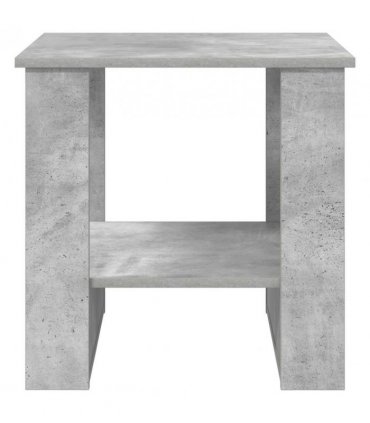 vidaXL Coffee Table Concrete Grey 51 x 50 x 50 cm Engineered Wood