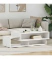vidaXL Coffee Table White 105 x 50 x 32.5 cm Engineered Wood