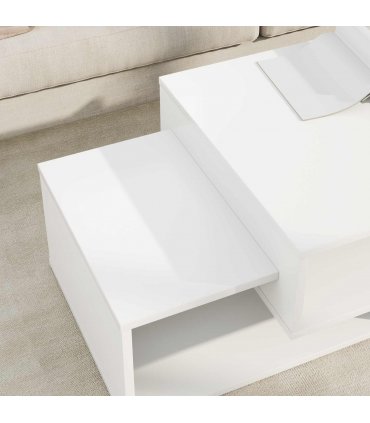 vidaXL Coffee Table White 105 x 50 x 32.5 cm Engineered Wood