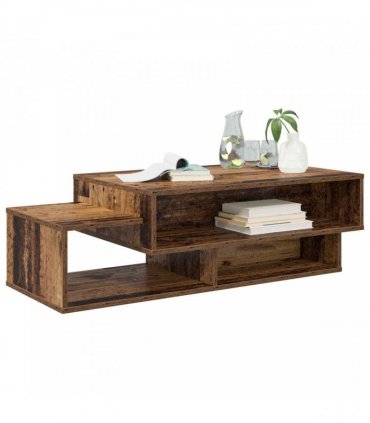 vidaXL Coffee Table Old Wood 105 x 50 x 32.5 cm Engineered Wood
