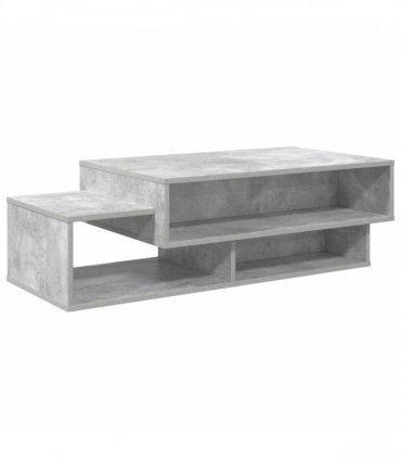 vidaXL Coffee Table Concrete Grey 105 x 50 x 32.5 cm Engineered Wood