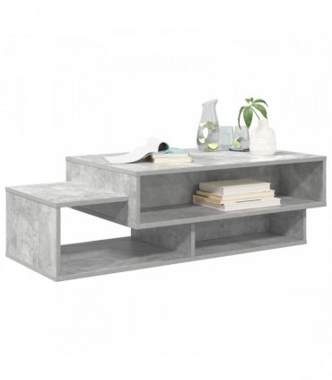 vidaXL Coffee Table Concrete Grey 105 x 50 x 32.5 cm Engineered Wood