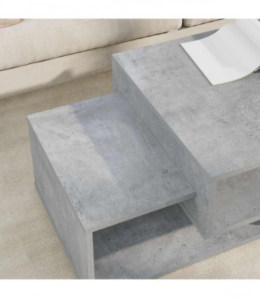 vidaXL Coffee Table Concrete Grey 105 x 50 x 32.5 cm Engineered Wood