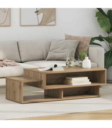 vidaXL Coffee Table Artisan Oak 105 x 50 x 32.5 cm Engineered Wood