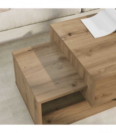 vidaXL Coffee Table Artisan Oak 105 x 50 x 32.5 cm Engineered Wood