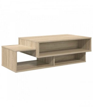 vidaXL Coffee Table Sonoma Oak 105 x 50 x 32.5 cm Engineered Wood