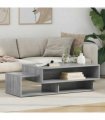 vidaXL Coffee Table Grey Sonoma 105 x 50 x 32.5 cm Engineered Wood