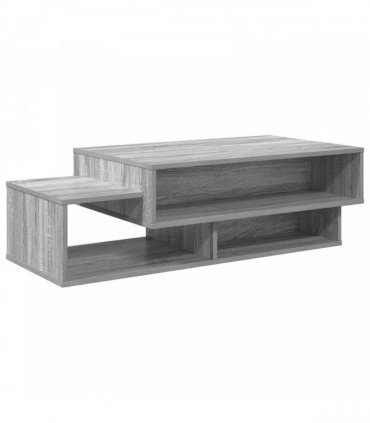 vidaXL Coffee Table Grey Sonoma 105 x 50 x 32.5 cm Engineered Wood