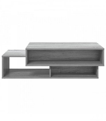 vidaXL Coffee Table Grey Sonoma 105 x 50 x 32.5 cm Engineered Wood