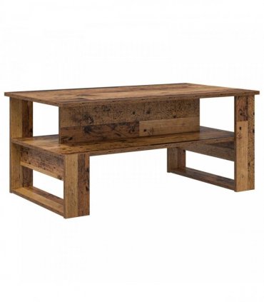 vidaXL Coffee Table Old Wood 90 x 50 x 40 cm Engineered Wood