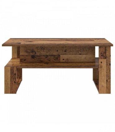vidaXL Coffee Table Old Wood 90 x 50 x 40 cm Engineered Wood