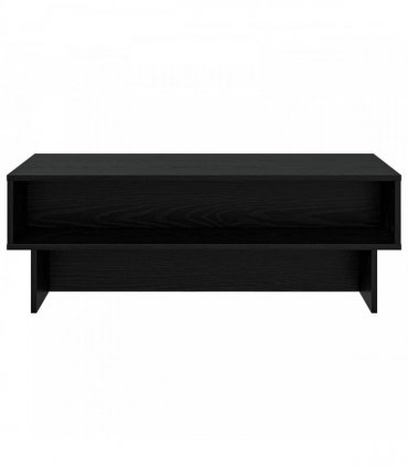 vidaXL Coffee Table Black Oak 100 x 46 x 35 cm Engineered Wood