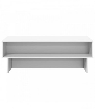 vidaXL Coffee Table White 100 x 46 x 35 cm Engineered Wood