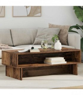 vidaXL Coffee Table Old Wood 100 x 46 x 35 cm Engineered Wood