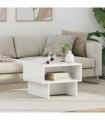 vidaXL Coffee Table White 48 x 46 x 35 cm Engineered Wood