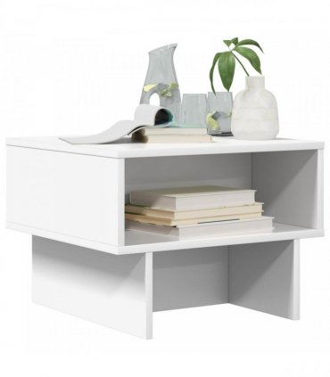 vidaXL Coffee Table White 48 x 46 x 35 cm Engineered Wood
