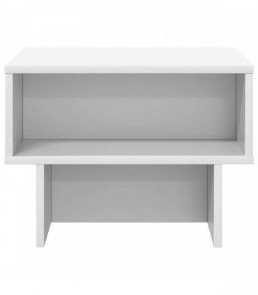 vidaXL Coffee Table White 48 x 46 x 35 cm Engineered Wood