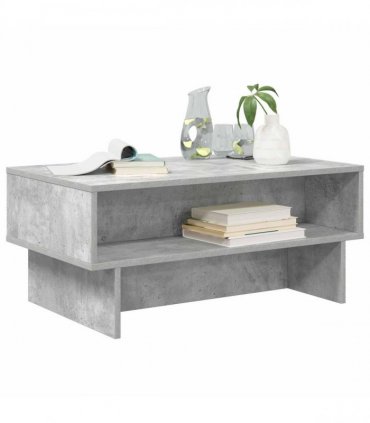 vidaXL Coffee Table Concrete Grey 80 x 46 x 35 cm Engineered Wood