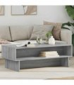 vidaXL Coffee Table Grey Sonoma 100 x 46 x 35 cm Engineered Wood