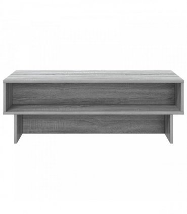 vidaXL Coffee Table Grey Sonoma 100 x 46 x 35 cm Engineered Wood
