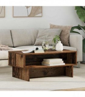 vidaXL Coffee Table Old Wood 80 x 46 x 35 cm Engineered Wood